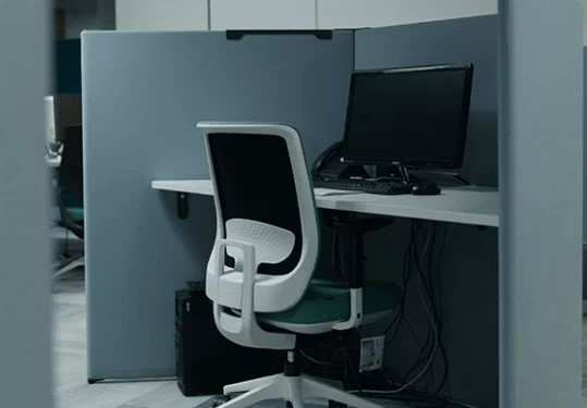 Office Furniture Using Vinyl Wraps