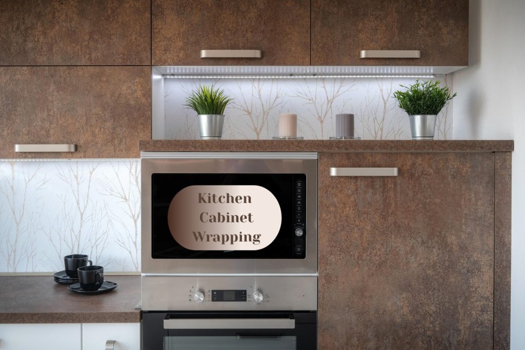 Kitchen Cabinet Wrapping Dubai